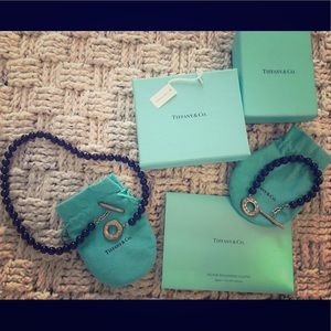 Tiffany & Co necklace and bracelet set